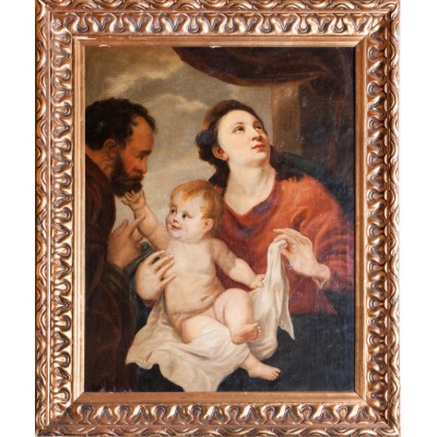 „Święta Rodzina”, Antoon van Dyck, kopia, XVIII w.